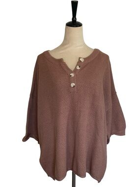 Baltic Born Textured Henley Top